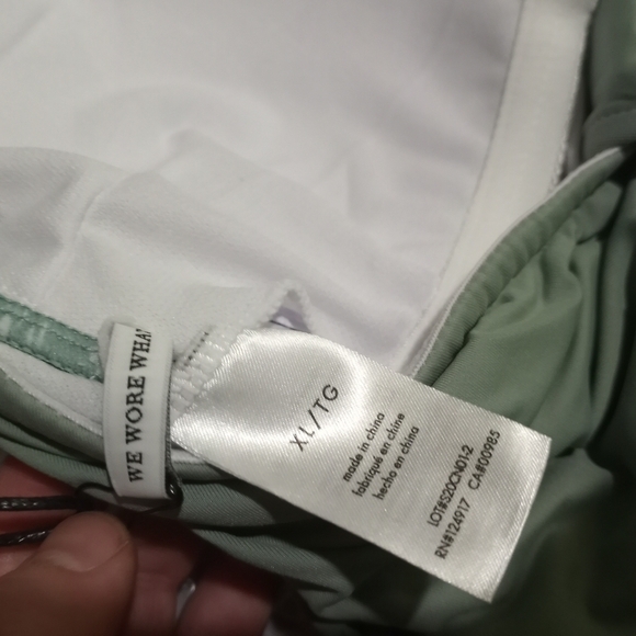 WeWoreWhat Bandeau Tie-Front One-Piece Swimsuit - Picture 6 of 6